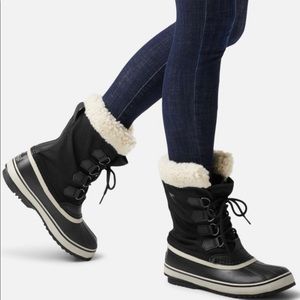 Sorel Black Carnival Boots